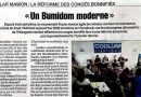 FOULAR MAWON | article du Quotidien.re intitulé “BUMIDOM Moderne”